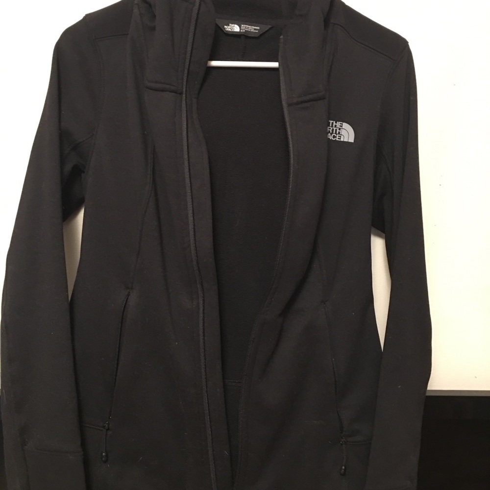 The North Face Black Ski Jacket with Shawl Collar